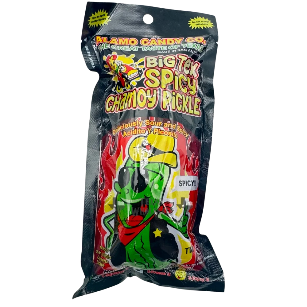 Alamo Candy Big Tex Spicy Chamoy Pickle