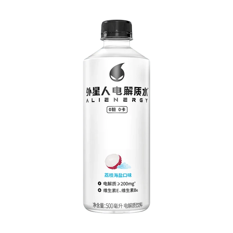 Alienenergy Lychee Sea Salt Electrolyte Water