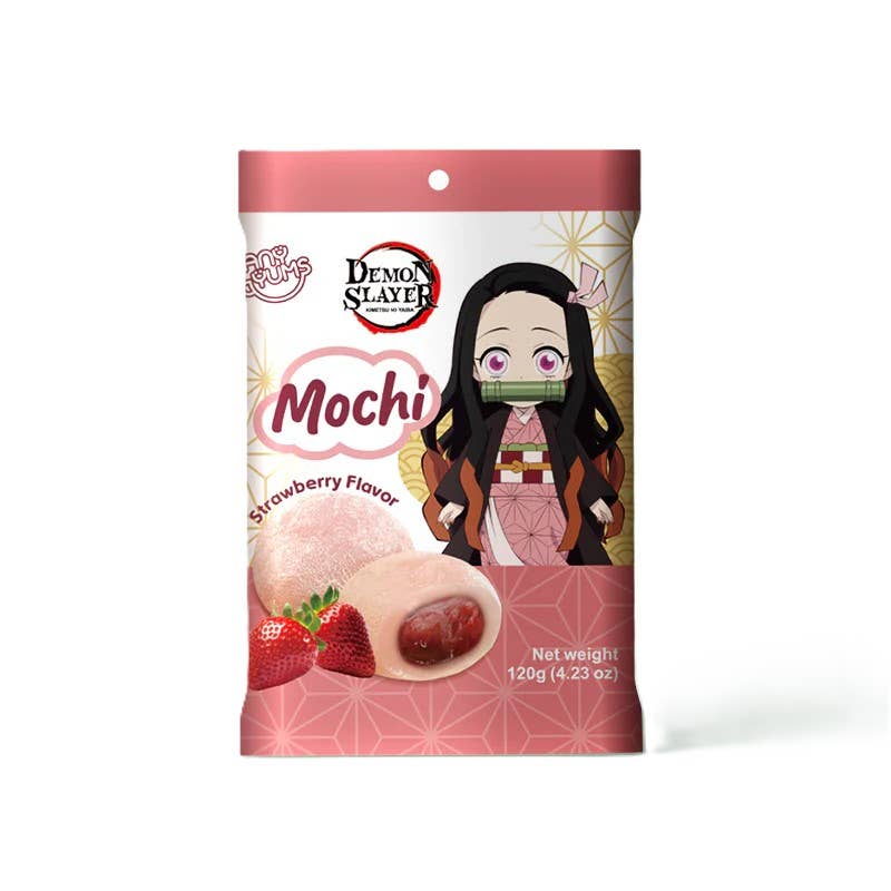 AnyYums Demon Slayer Mochi Strawberry 12/120g