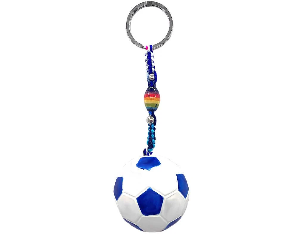 Assorted Sports Balls Durepox Resin Figurine Keychain - Image 3