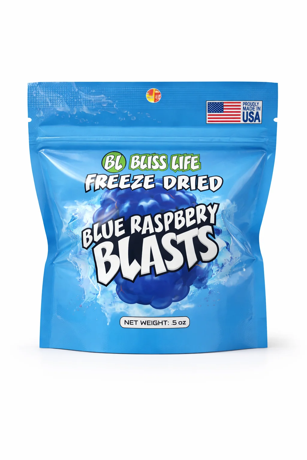 Bliss Life Freeze Dried Blue Raspberry Blasts