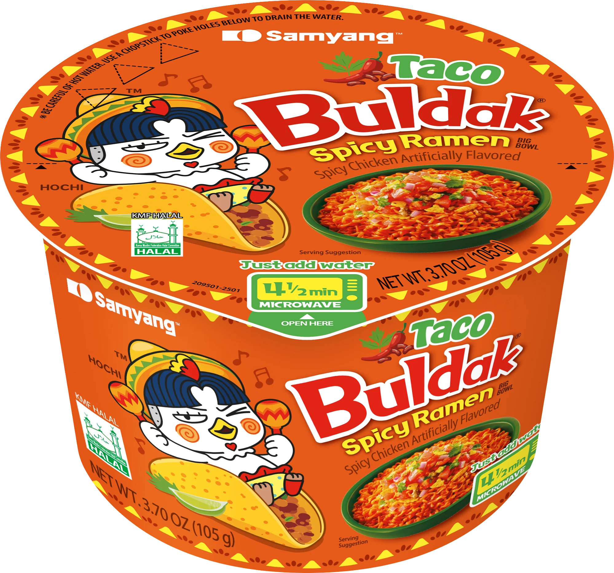 Buldak Spicy Ramen - Taco