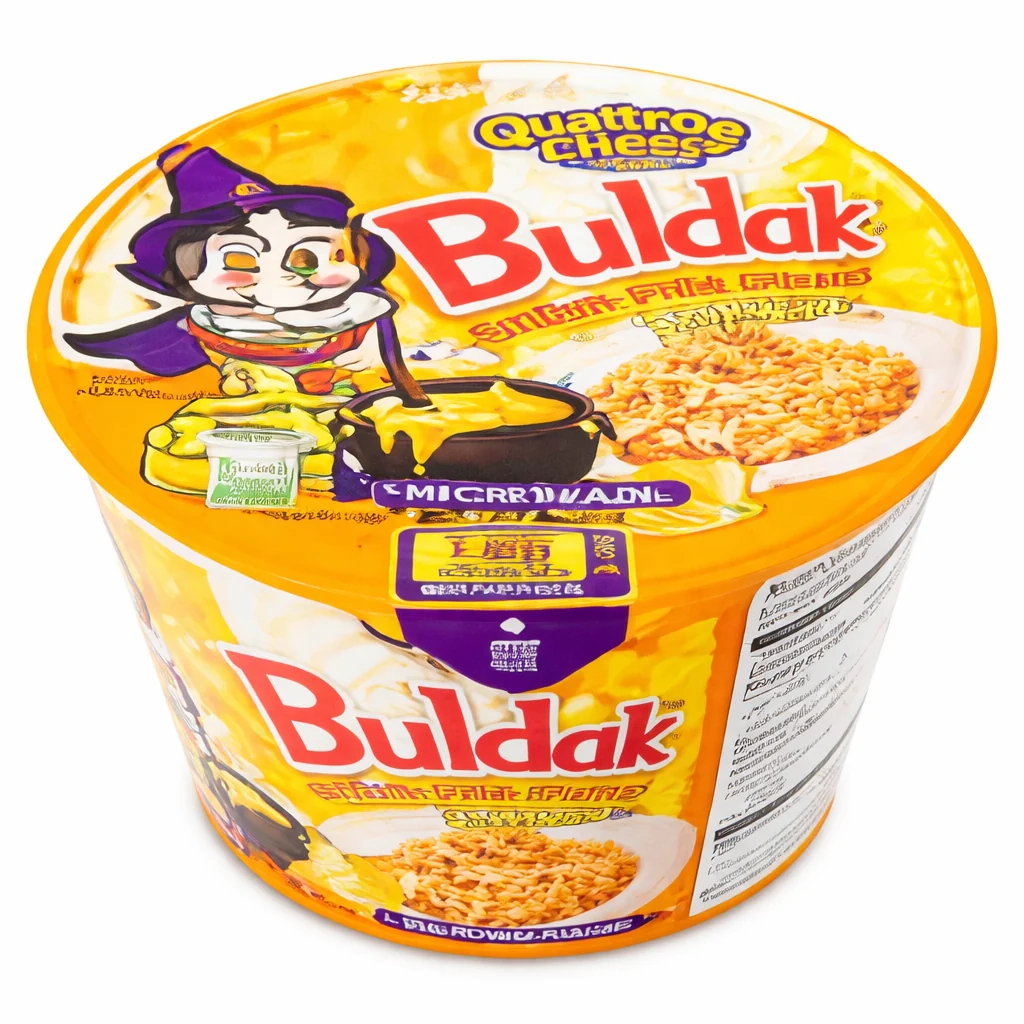 Buldak Variety Flavored Cups: Buldak Cup Taco 6-Pack - Image 3