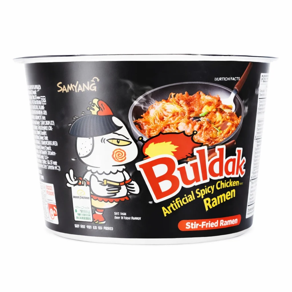 Buldak Variety Flavored Cups: Buldak Cup Taco 6-Pack - Image 6