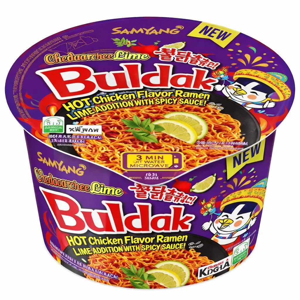Buldak Variety Flavored Cups: Buldak Cup Taco 6-Pack - Image 9
