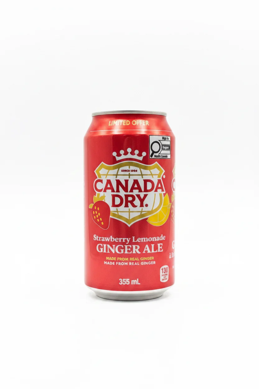 Canada Dry - Strawberry Lemonade Ginger Ale