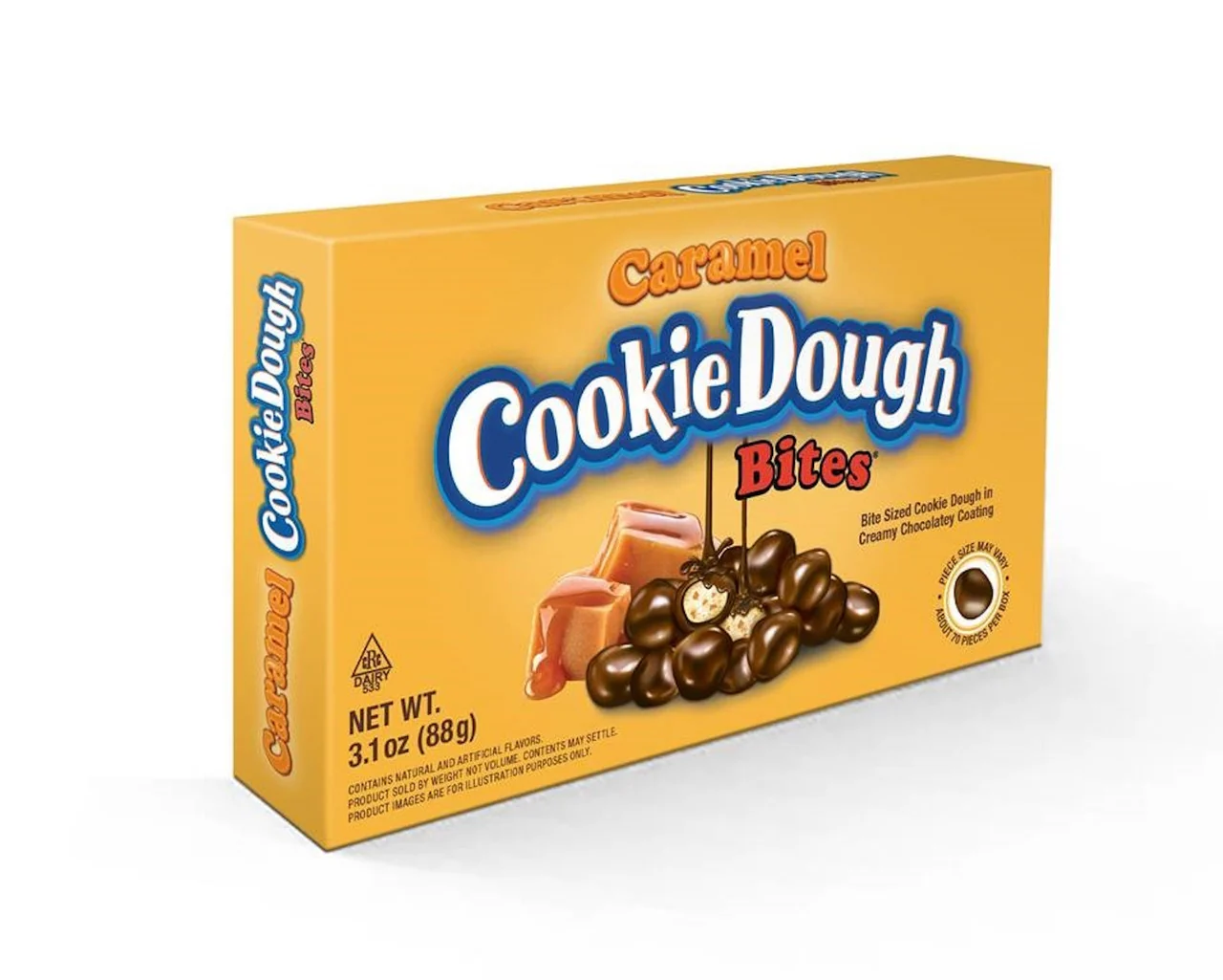 Caramel Cookies Dough Bites