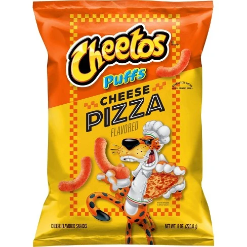 Cheetos Puffs Cheese Pizza