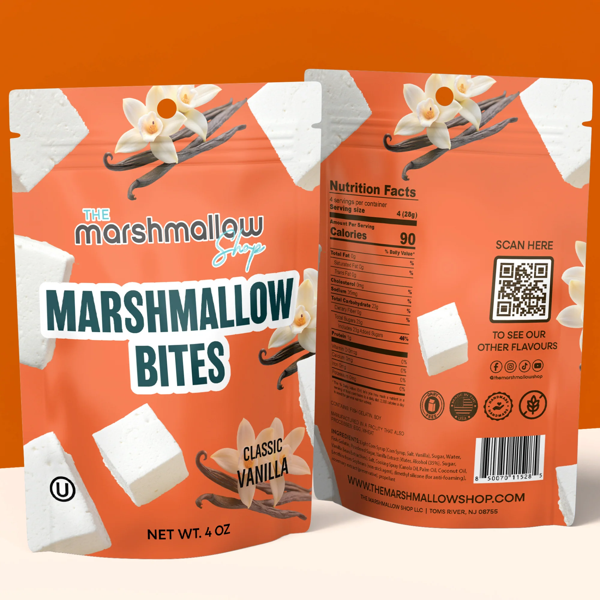 CLASSIC VANILLA MARSHMALLOW BITES - 4 Oz - Image 3