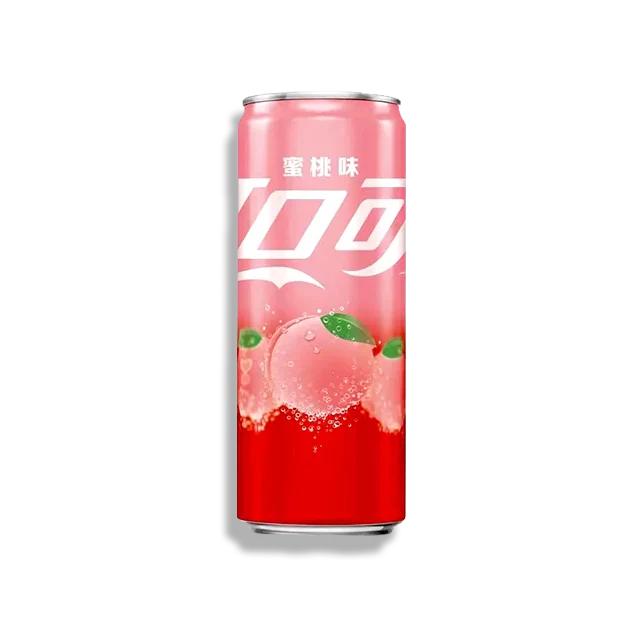 Coke Peach 330ml Case of 24 - China