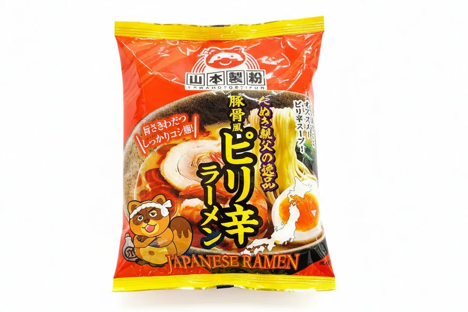 Yamamotoseifun Spicy Pork Bone Ramen - Japanese Instant Noodles