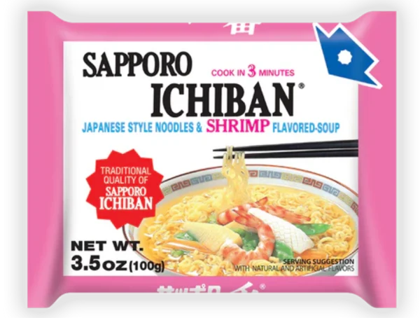 Sapporo Ichiban Shrimp Flavor