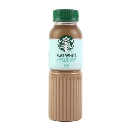 Starbucks Flat White Low Sugar Iced Coffee Drink 270ml