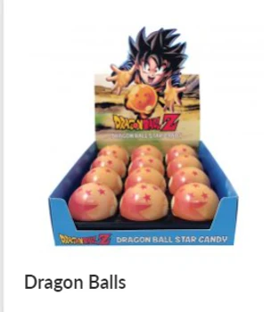 DBZ DRAGON BALL TIN FILLED WITH CANDY