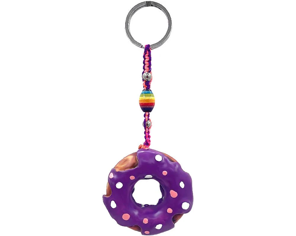 Donut Sweet Food Durepox Resin Figurine Keychain - Image 2