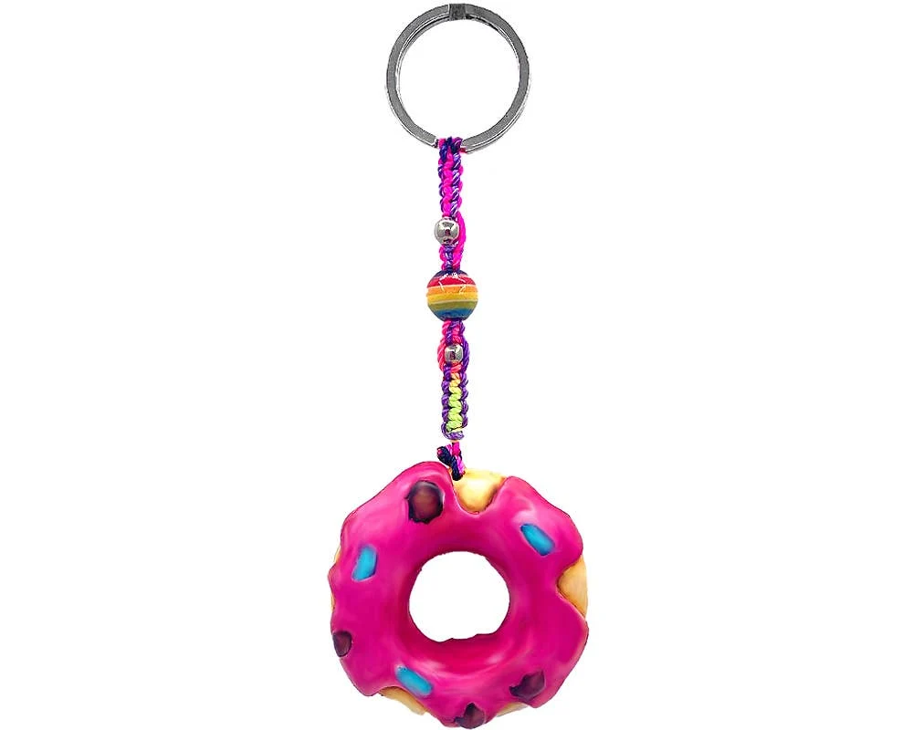 Donut Sweet Food Durepox Resin Figurine Keychain - Image 3