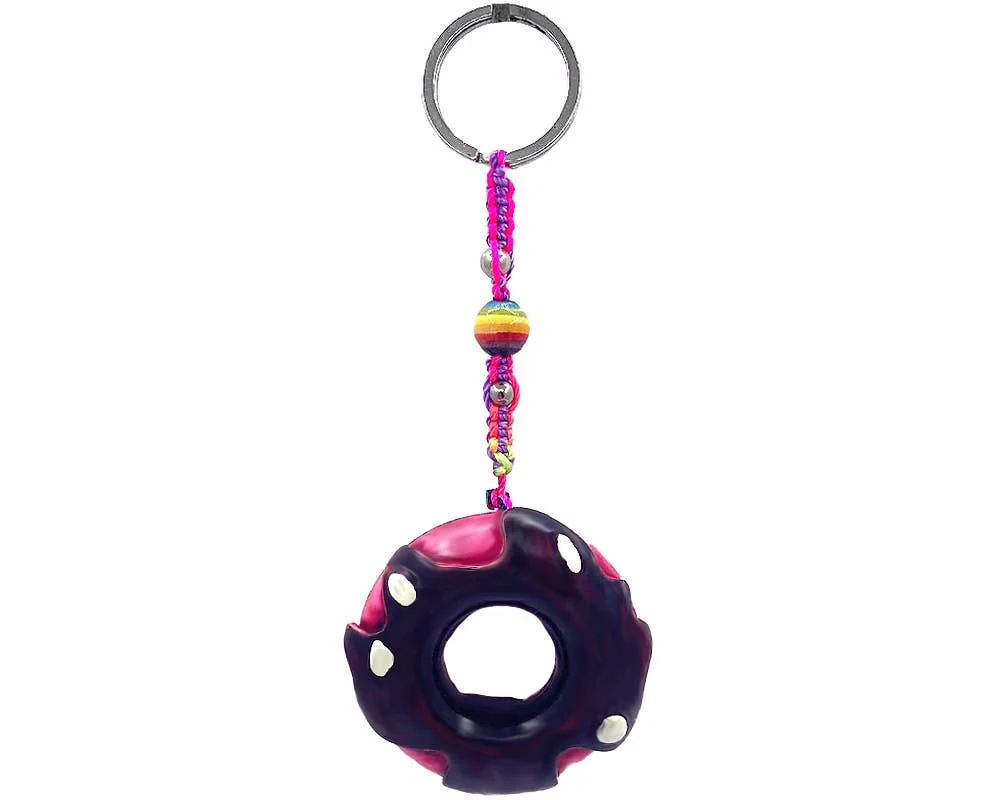 Donut Sweet Food Durepox Resin Figurine Keychain - Image 4