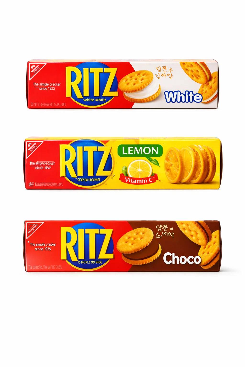 Exotic Ritz Sandwich Crackers Flavors: Ritz Chocolate Crackers 77g 8-Pack - Image 2
