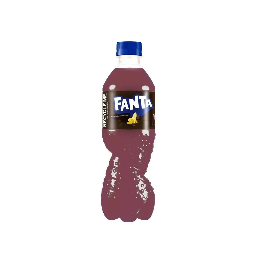 Fanta Banana Chocolate Flavored - 500ml - China