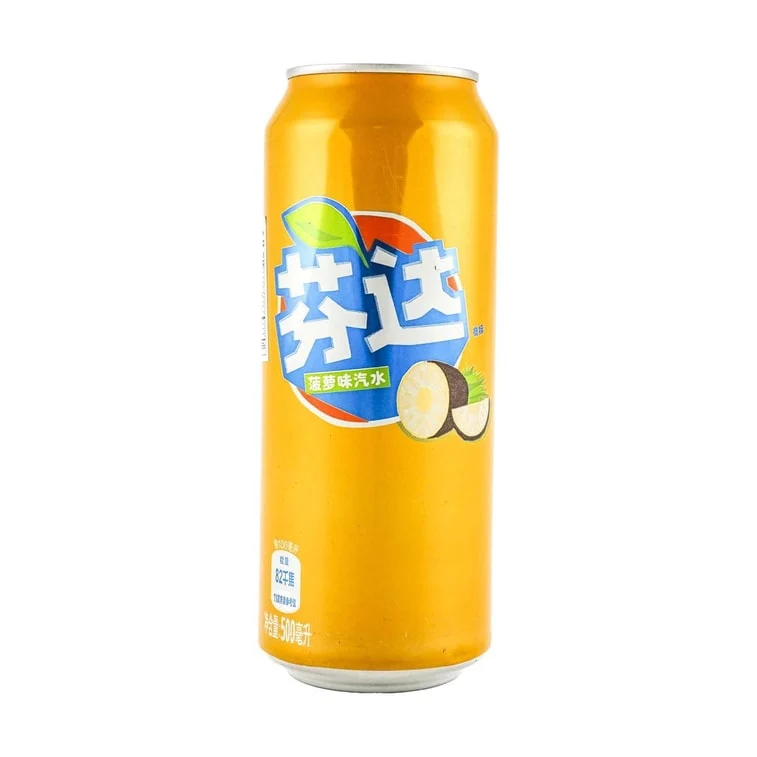 Fanta Pineapple Flavor Sparkling Water