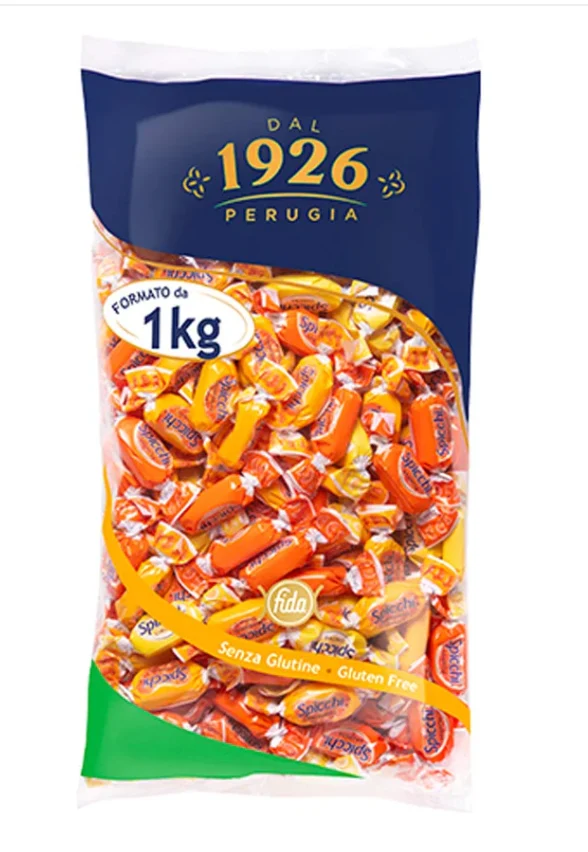 Fida Spicchi Fruit  - Italian Candy -  Bulk - 1KG