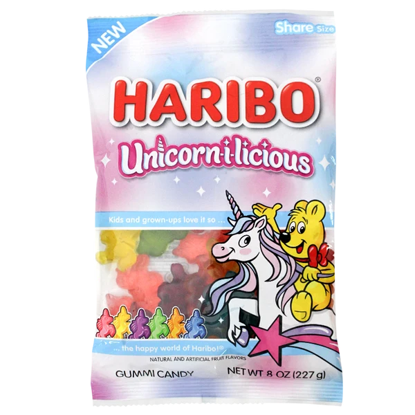 Haribo Unicorn-i-licioous Gummies