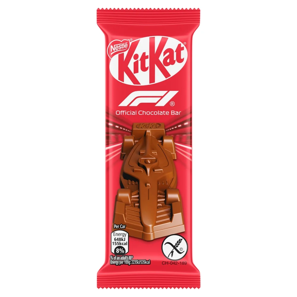 KitKat F1 Chocolate Car Figure