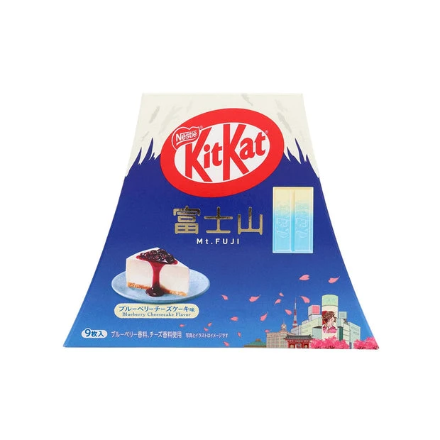 Kitkat Mount Fuji - Blueberry Cheesecake