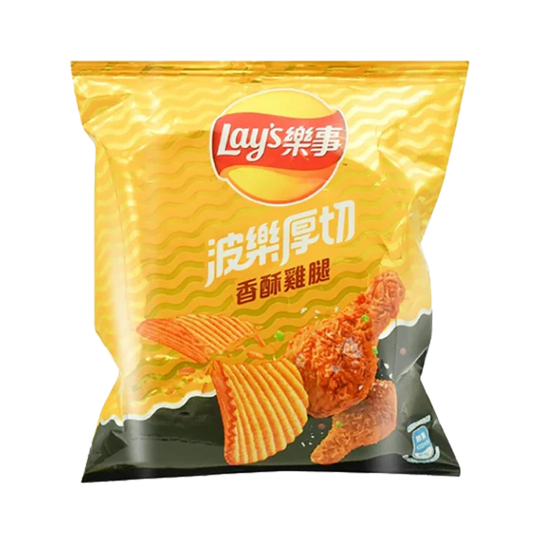 Lays Crispy Fried Chicken 34g - TAIWAN (Case of 12)