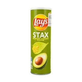 Lays Stax Mustard Avacado Flavor