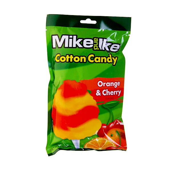 Mike And Ike Orange & Cherry Cotton Candy