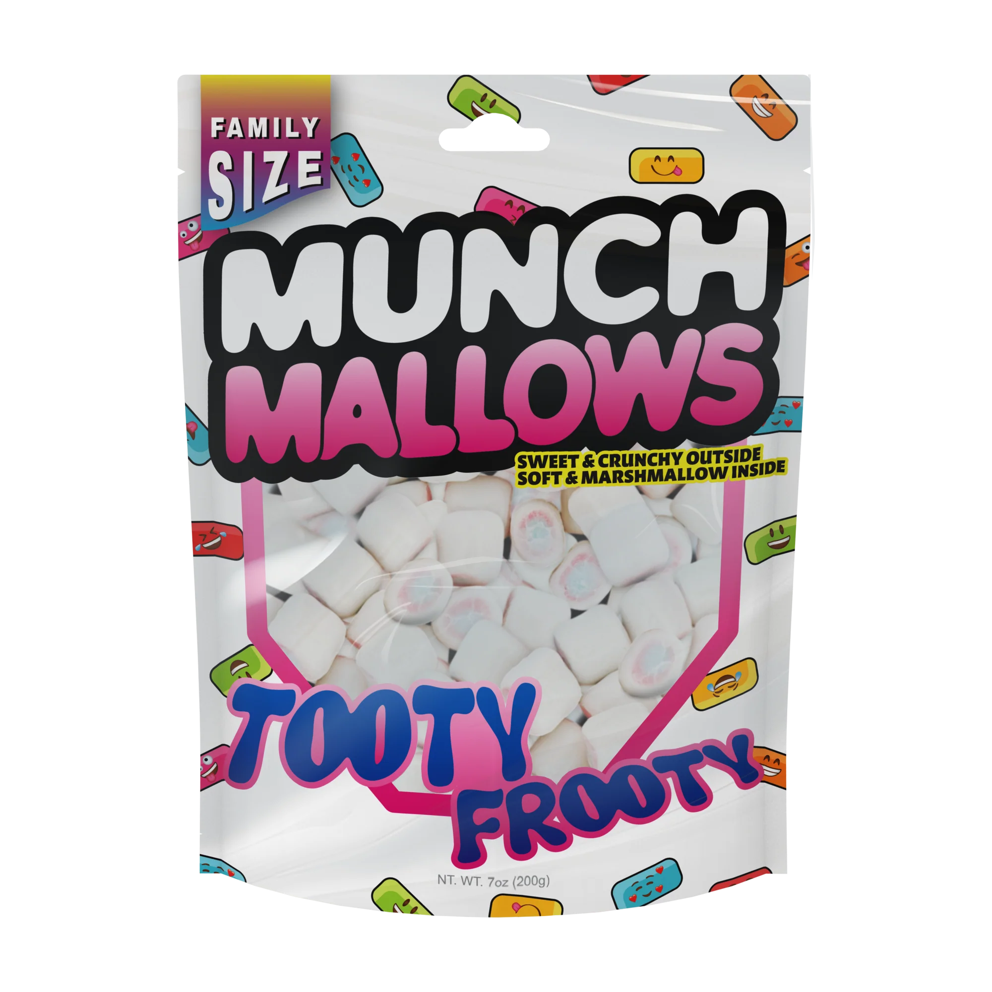 Munch Mallows Prepacked Display - Marshmallow Candy - 72 bag: Includes SOUR - Image 6