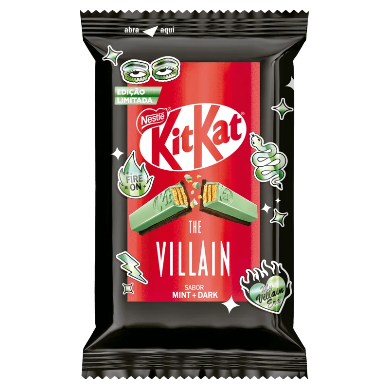 Nestle Kitkat The Villain - Dark Mint Flavor