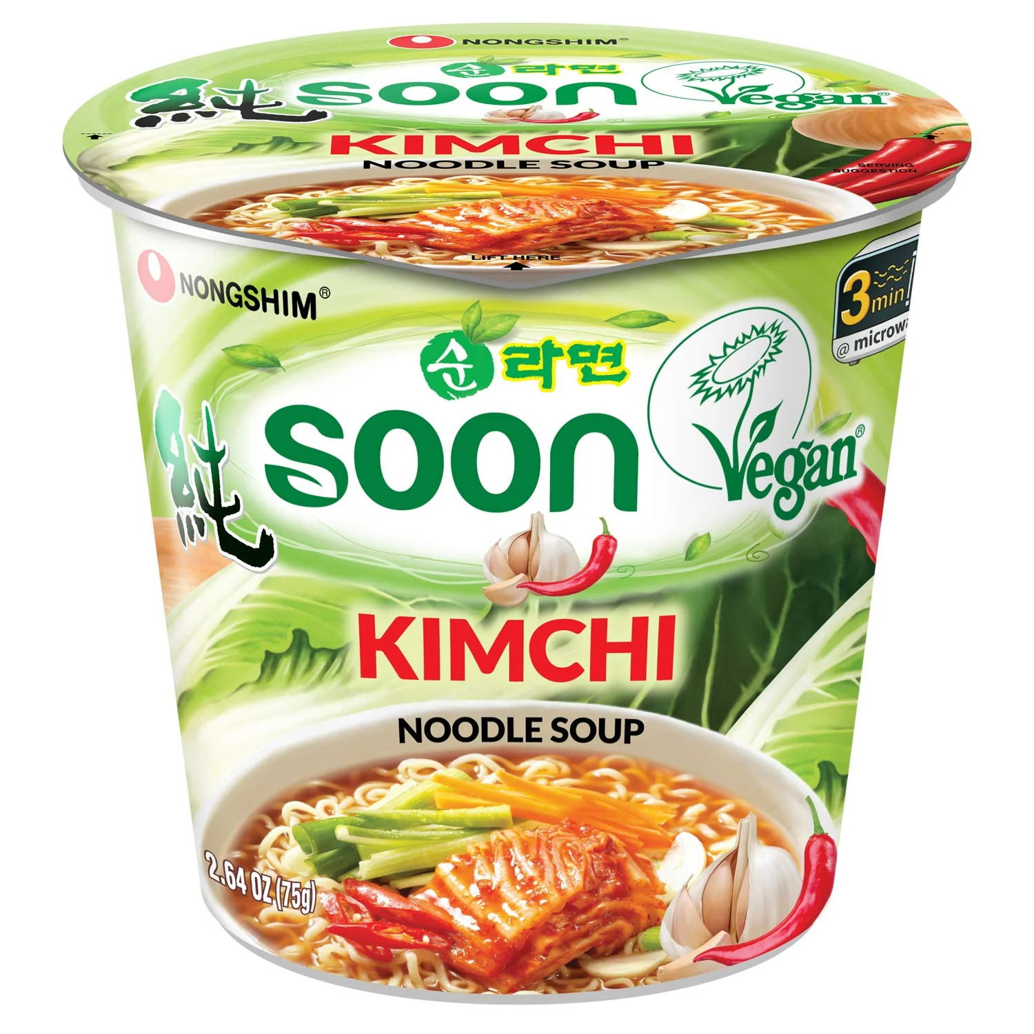 Nongshim Soon Kimchi Noodle Soup