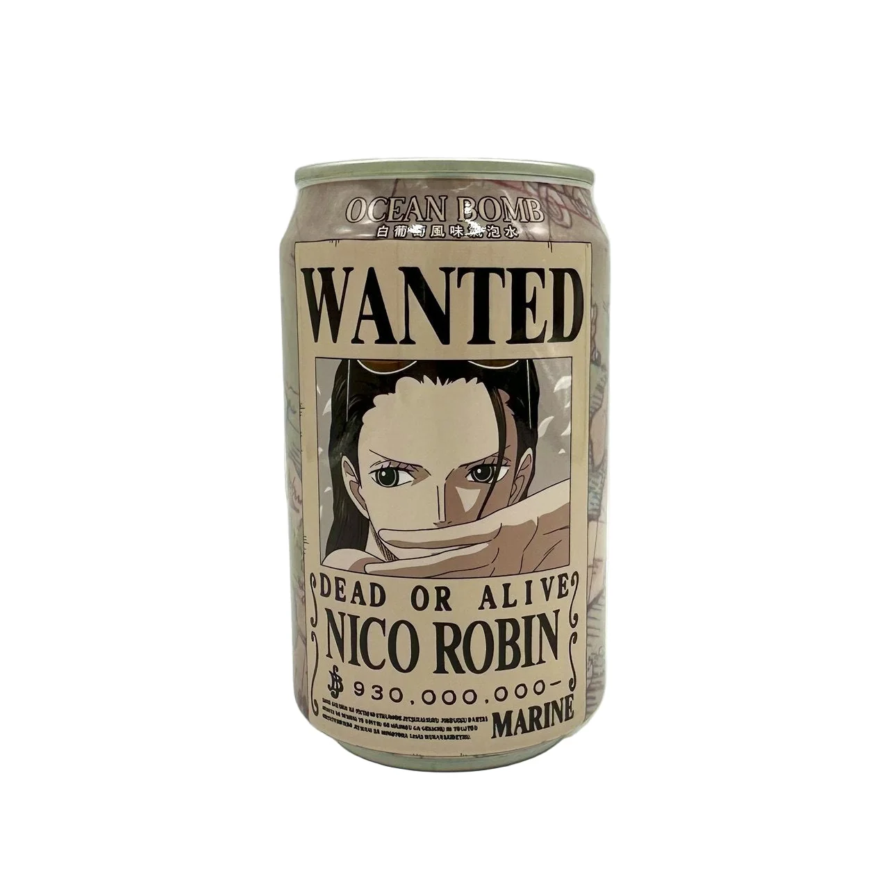 Ocean Bomb One Piece Wanted Poster Edition - White Grape Flavor