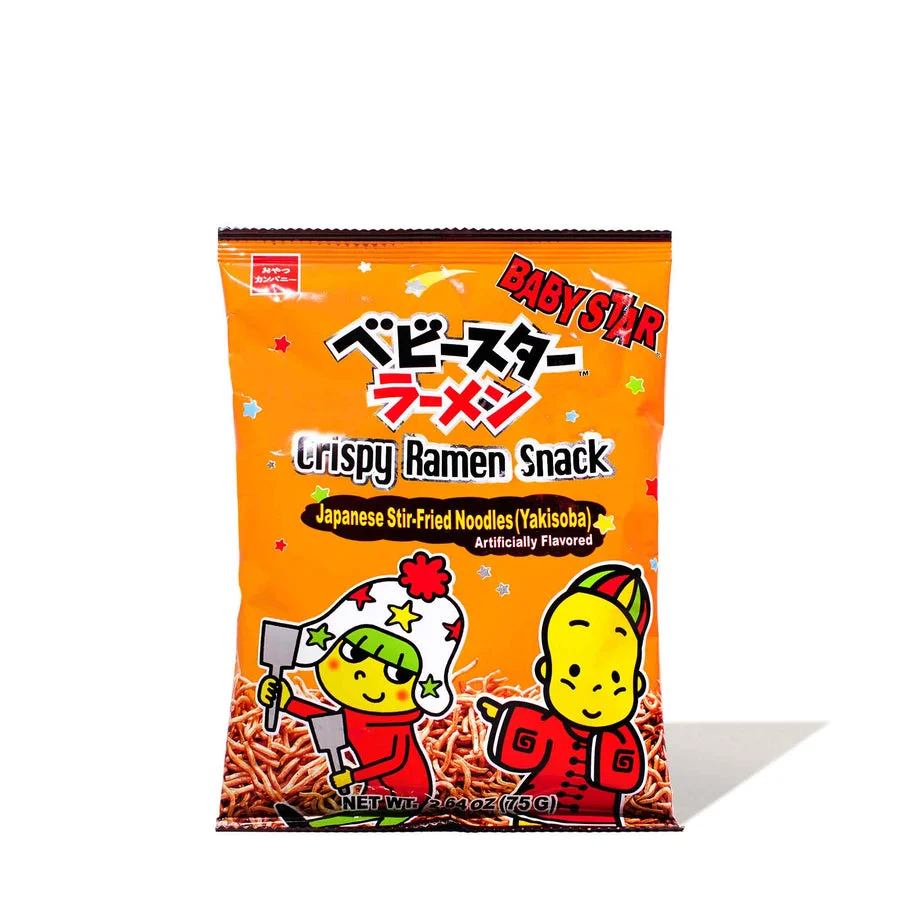 Oyatsu Baby Star Crispy Ramen Snack Japanese Stir-fried Noodles