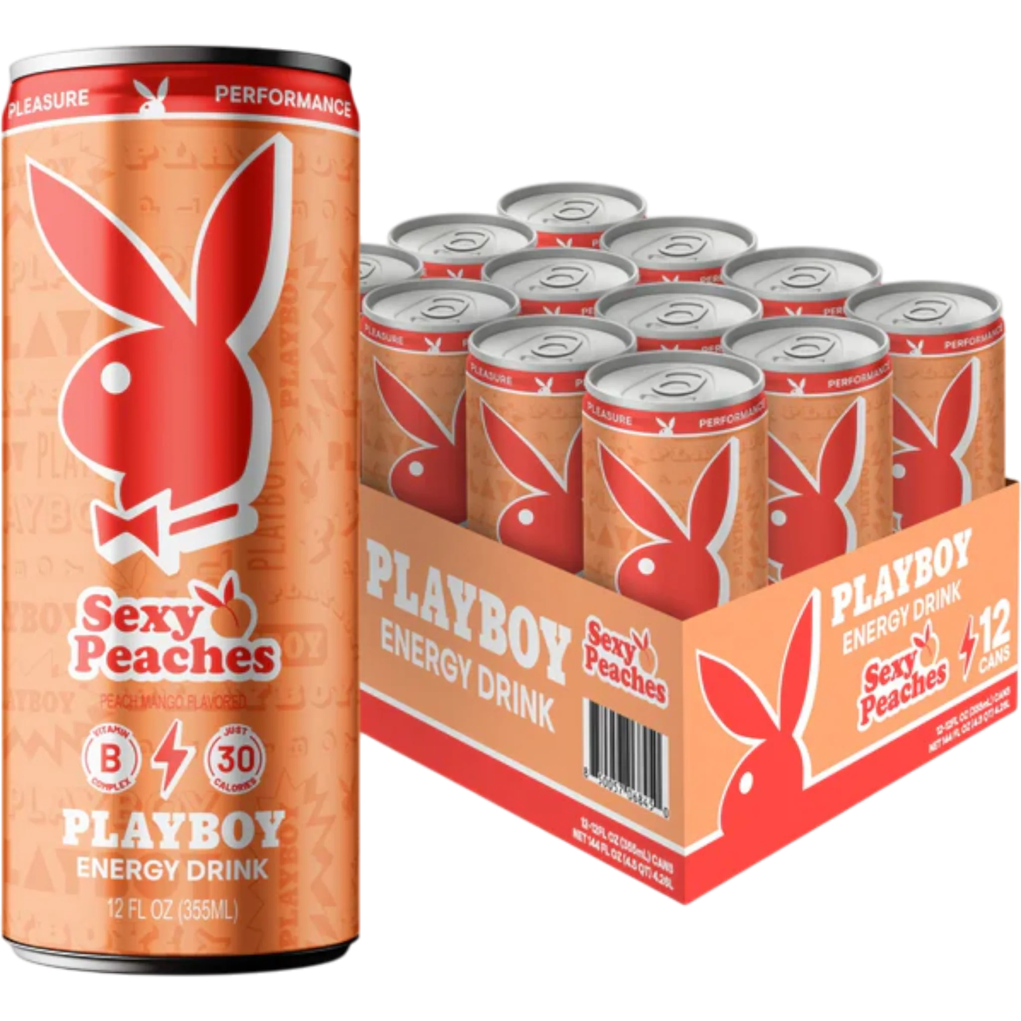 Playboy Energy Drink Sexy Peaches