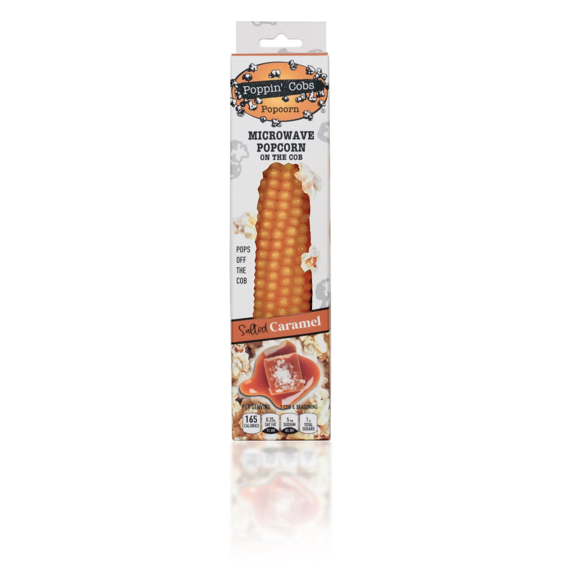 Poppin Cobs Popcorn - Salted Caramel