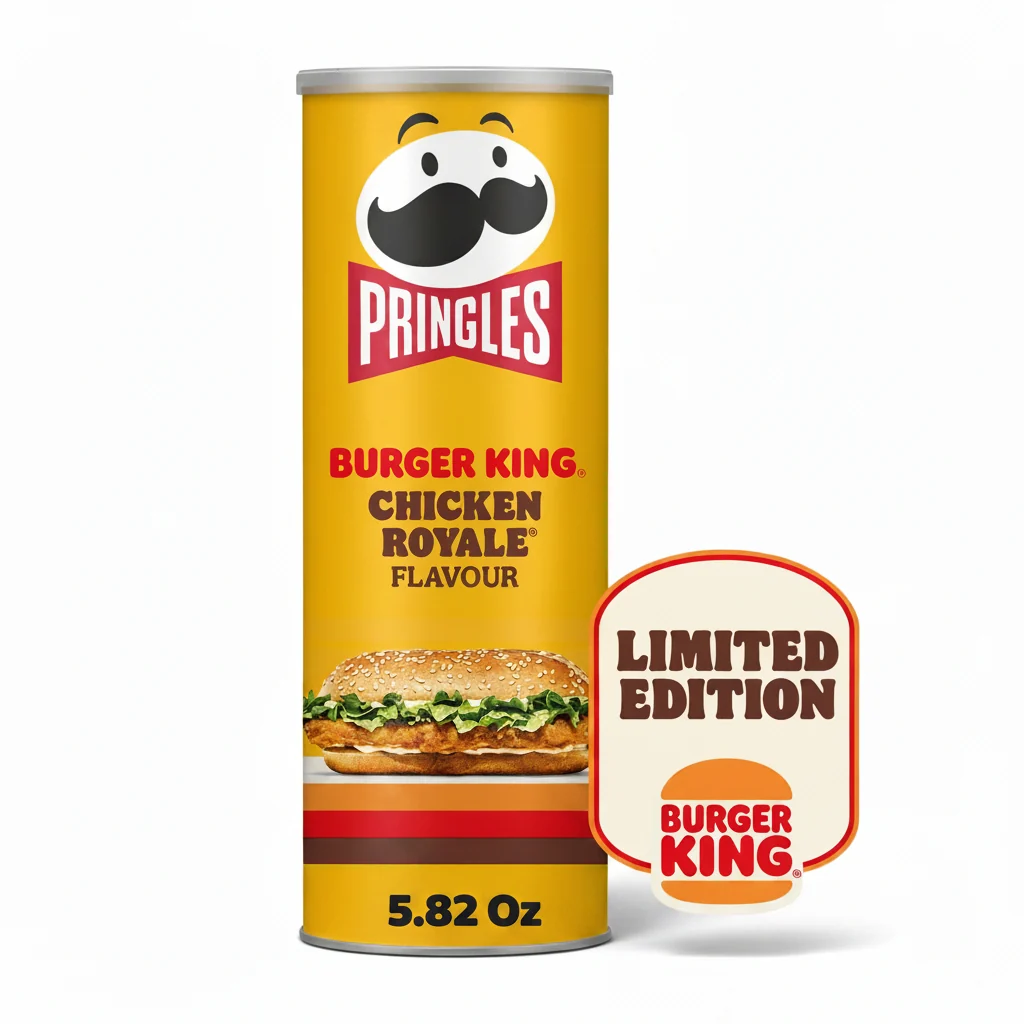 Pringles - Burger King - Chicken Royale Flavor - 5.82 Oz - United Kingdom