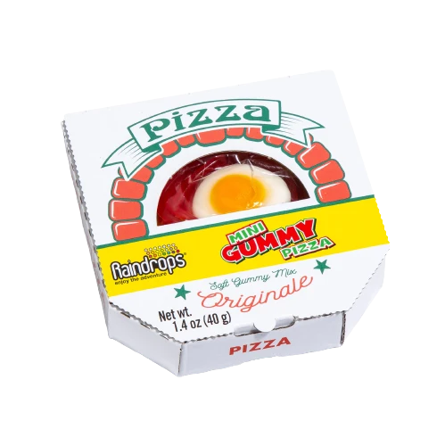 Raindrops Mini Gummi Pizza, 1.4oz, 12ct Case - Image 5