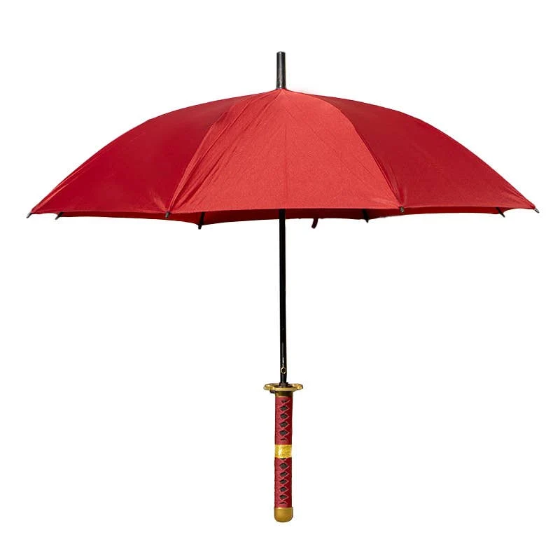 Red Katana Handle Umbrella