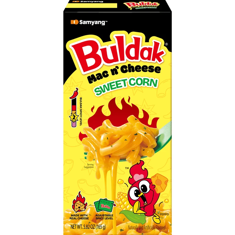Samyang Buldak Mac n' Cheese Sweet Corn