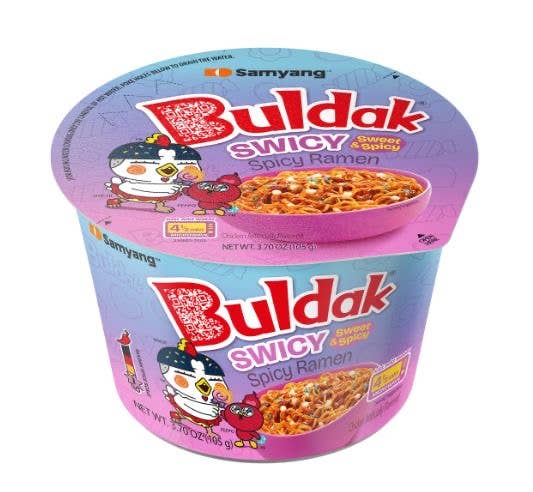 Samyang Buldak Ramen Bowl Swicy Sweet and Spicy