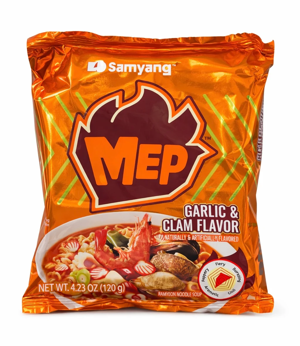 Samyang Mep Garlic & Clam Flavor Noodle Soup
