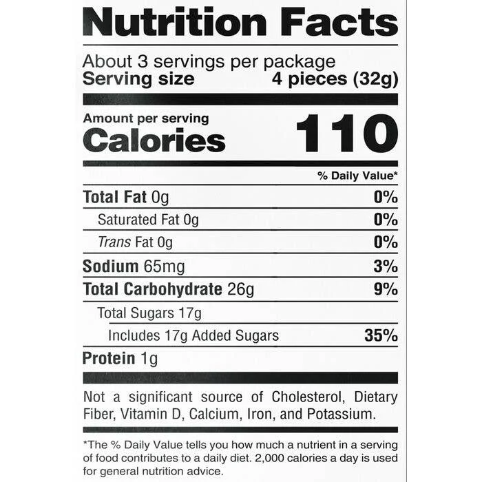 Sour Strips Duos Lemonberry 3.4oz Peg Bag, 12ct - Image 4
