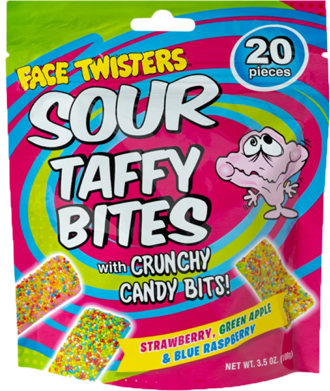 Sour Taffy Bites 48-Unit Display - Image 2