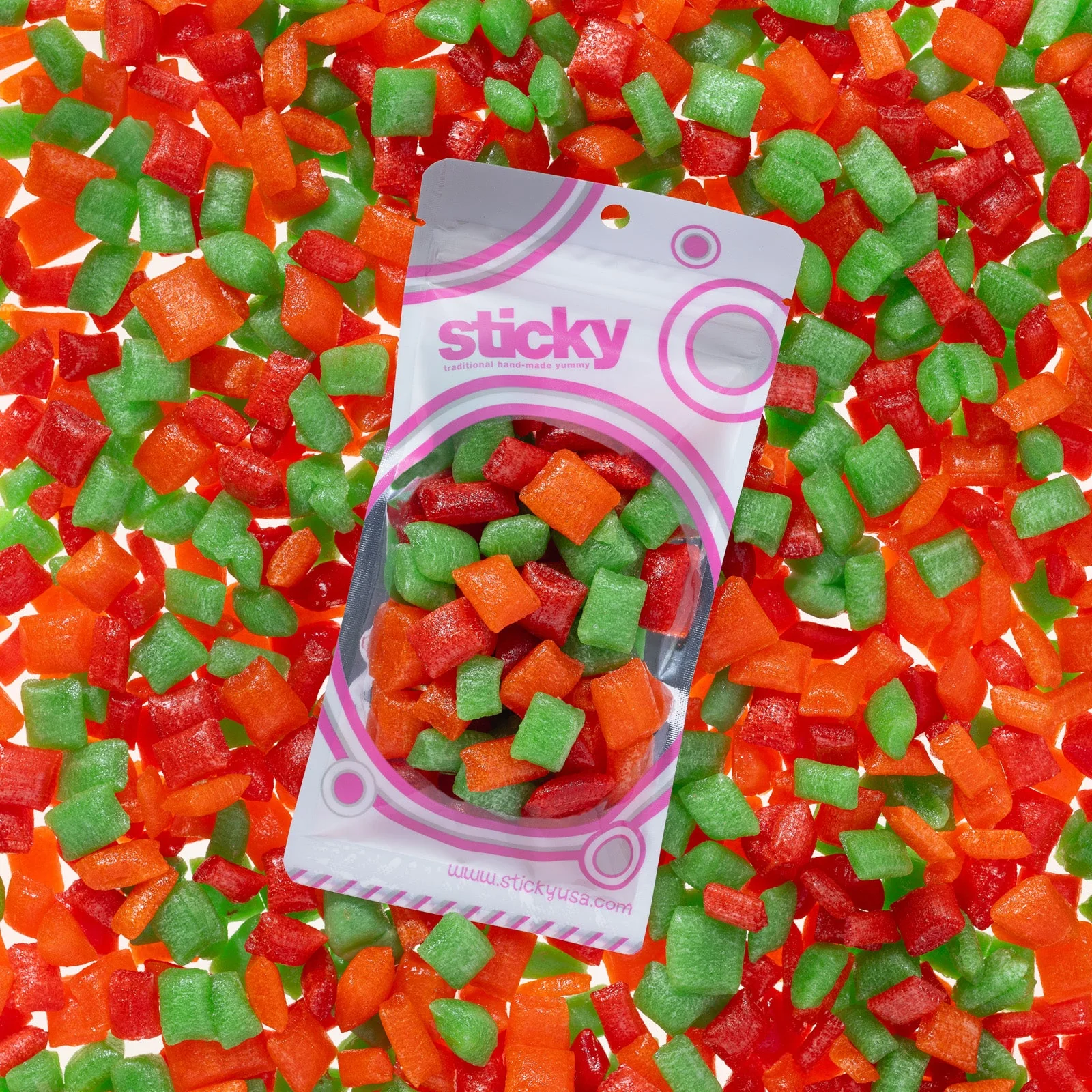 Sticky Acid Drops Candy - 3.5oz
