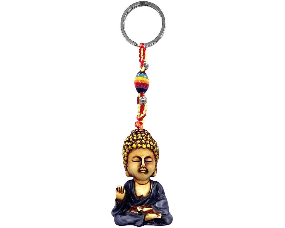 Tibet Baby Buddha Durepox Resin Figurine Keychain - Image 4