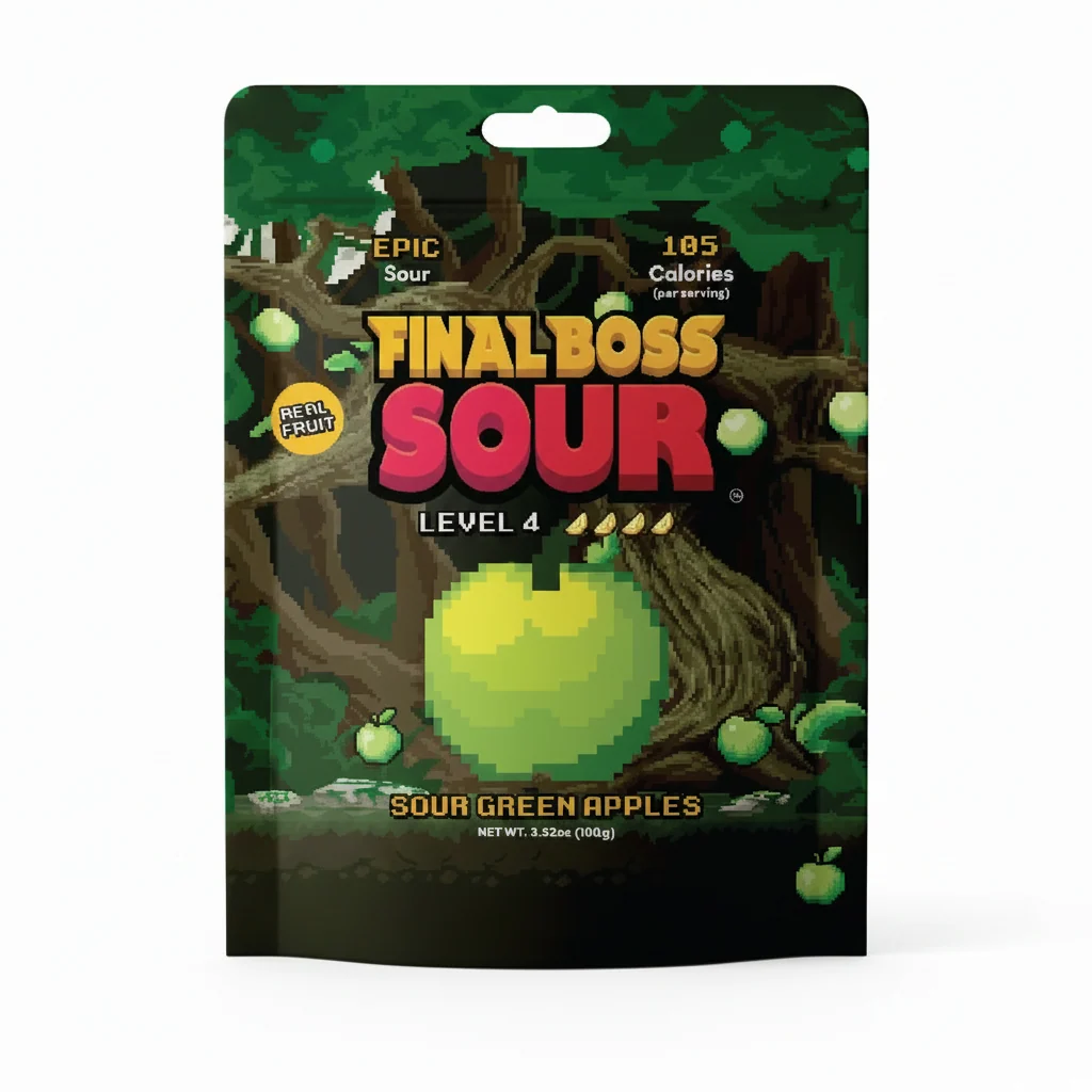 Final Boss Level 4 Sour Green Apples