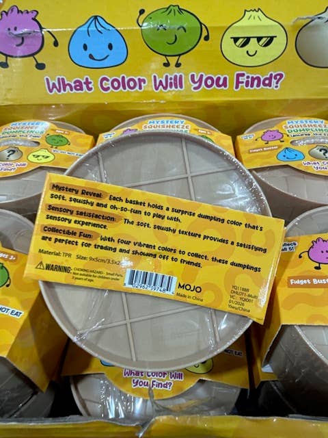     Viral Dumpling Squishy Mystery Box – Plain  - Image 4